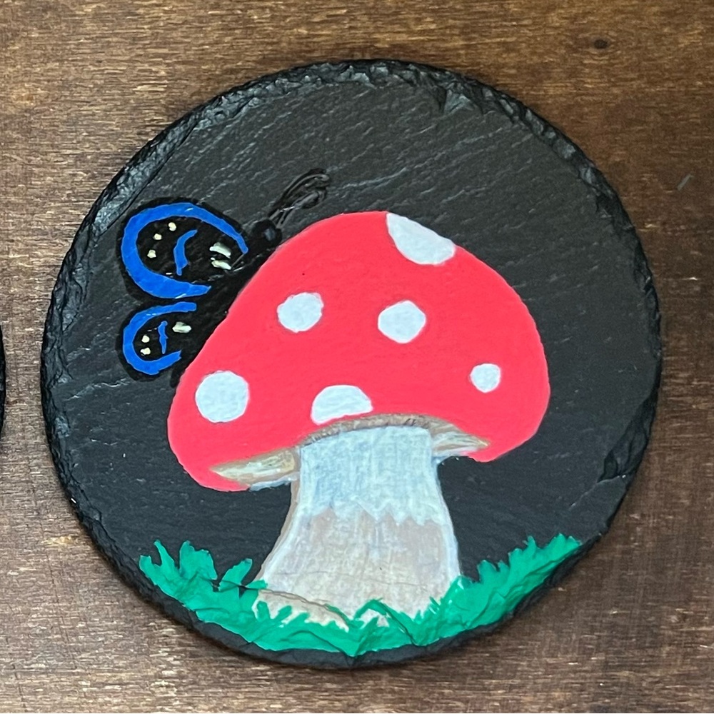 Slate coaster